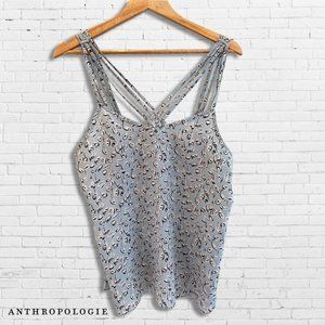 Anthropologie Swingy Sleeveless Silk Top | Size 10 | NWOT